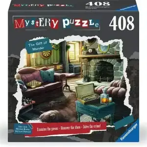 408 pcs - Mystery Puzzle: The Gift of Murder - Image 1