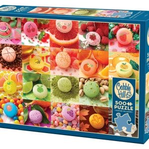 500 pcs - Nom Nom Macarons - Image 1