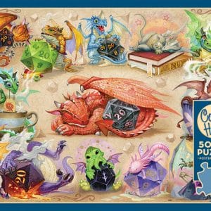 500 pcs - D20 Dragons - Image 1