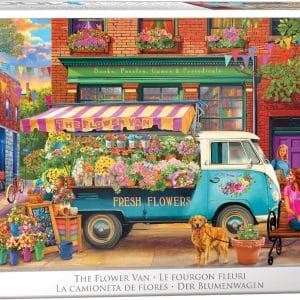1000 pcs - The Flower Van - Image 1