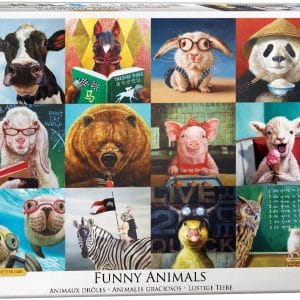 1000 pcs - Funny Animals - Image 1