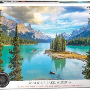 1000 pcs - Maligne Lake, Jasper National Park Alberta - Image 1