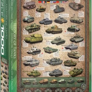 1000 pcs - History of Tanks - Image 1