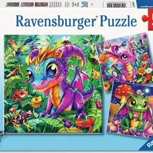 3x49 pcs - Baby Garden Dragons - Image 1