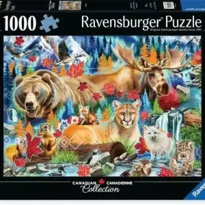 1000 pcs - Canadian Collection: Wild Canada - Image 1