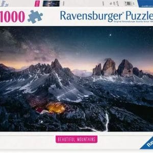 1000 pcs - Three Peaks, Dolomites - Image 1