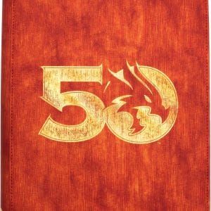 Dungeons & Dragons 50th Anniversary Premium Zip Book Folio - Image 1