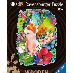 300 pcs - Wooden: Beautiful Birds - Image 1