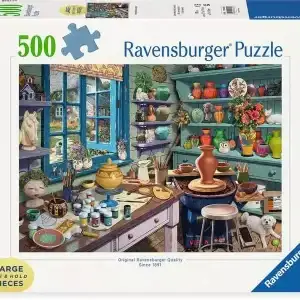 500 pcs - Pottery Studio Sanctuary (Large Piece Format) - Image 1