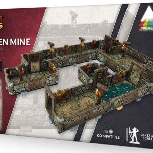 Dungeons & Lasers: Dwarven Mine Pre-Painted - Image 1