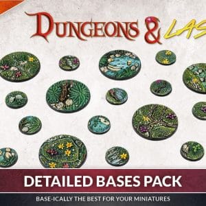 Dungeons & Lasers: Detailed Bases Pack - Image 1