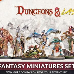 Dungeons & Lasers: Fantasy Miniatures Set - Image 1