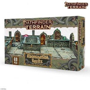 Pathfinder Terrain: Abomination Vaults Half-Height Walls - Image 1