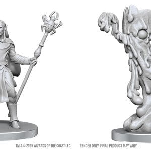 Nolzur's Marvelous Miniatures: Drow Mage & Yochlol - Image 1