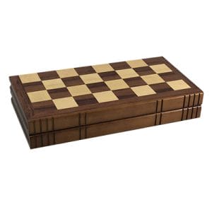 Chess Set 15" - Classic Folding Book Style - Image 1
