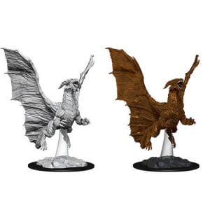 Nolzur's Marvelous Miniatures: Young Copper Dragon - Image 1