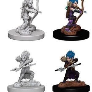Pathfinder Deep Cuts Miniatures: Gnome Rogue Female - Image 1