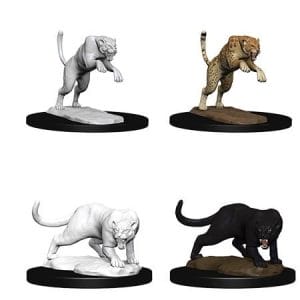 Nolzur's Marvelous Miniatures: Panther & Leopard - Image 1