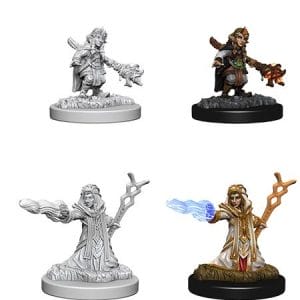 Nolzur's Marvelous Miniatures: Gnome Wizard Female - Image 1