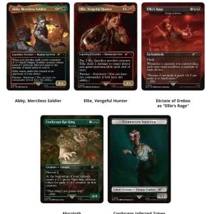 Magic The Gathering TCG Secret Lair: PlayStation - The Last of Us: Part 2: Path of Retribution - Image 1