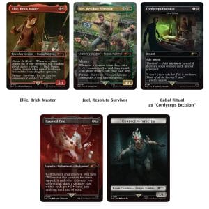 Magic The Gathering TCG Secret Lair: Playstation - The Last of Us: Part 1: Chasing Hope - Image 1