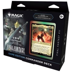 Magic the Gathering TCG Final Fantasy Commander Deck - Limit Break (FFVII) - Game Edition - Image 1