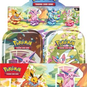 Pokemon TCG - Scarlet & Violet Prismatic Evolutions: Mini Tin Display - Image 1