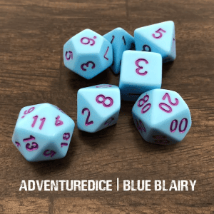 7-Piece RPG Dice Set: Fruit Themed - Image 1