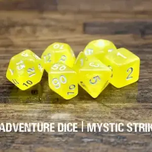 7-Piece RPG Dice Set: Mystic Strike - Image 1