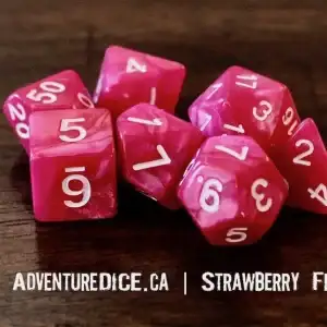 7-Piece RPG Dice Set: Fruit Themed - Image 10