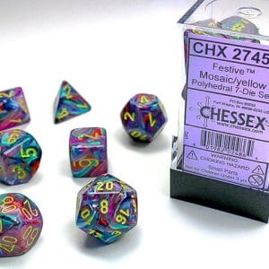 7-Piece RPG Dice Set: Festive - - Image 10