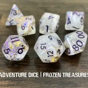 7-Piece RPG Dice Set: Water Themed - Image 10