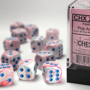 12d6 Dice Block (16mm): Festive (Assorted Colours) - Image 10