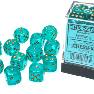 12d6 Dice Block (16mm): Borealis Luminary (Assorted Colours) - Image 10