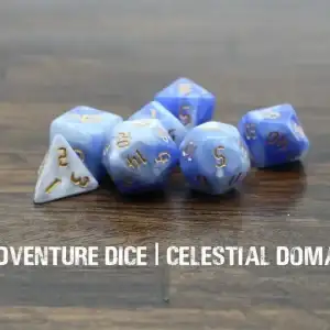 7-Piece RPG Dice Set: Sky Themed - Image 10