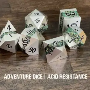 7-Piece RPG Premium Metal Dice Set: - Image 10