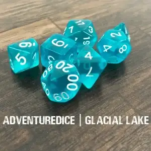 7-Piece RPG Dice Set: Water Themed - Image 11