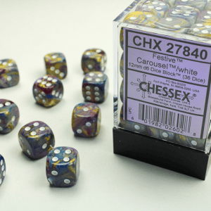 36d6 Dice Block (12mm): Festive (Assorted Colours) - Image 11