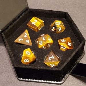 7-Piece RPG Gemstone Dice Set: - Image 11