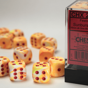 12d6 Dice Block (16mm): Festive (Assorted Colours) - Image 11