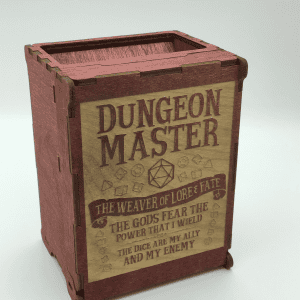 Wooden Dice Tower - Single Piece Folding - Image 12