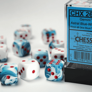 12d6 Dice Block (16mm): Gemini (Assorted Colours) - Image 12