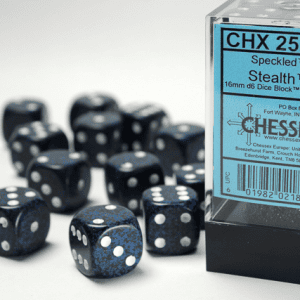 12d6 Dice Block (16mm): Speckled Elemental (Assorted Colours) - Image 12