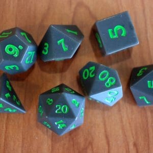 7-Piece RPG Dice Set: RPG Themed - Image 12