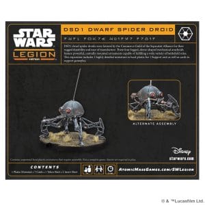 Star Wars: Legion: DSD1 Dwarf Spider Droid - Image 2