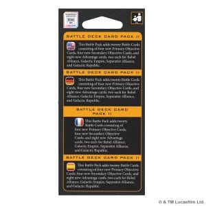Star Wars: Legion: Battle Deck Card Pack II - Image 2