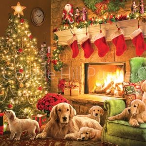 1000 pcs - Cozy Fireplace (Christmas) - Image 2