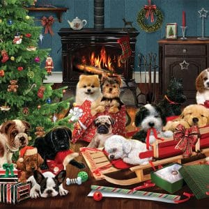 1000 pcs - Christmas Puppies - Image 2
