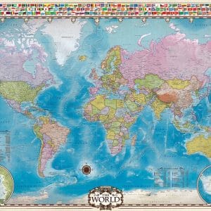 1000 pcs - Map of the World - Image 2