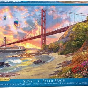 1000 pcs - Sunset at Baker Beach - Image 2